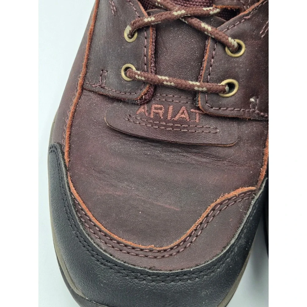 Ariat Boots Mens 9.5B Terrain H2O Waterproof Copper Leather Endurance 10004138